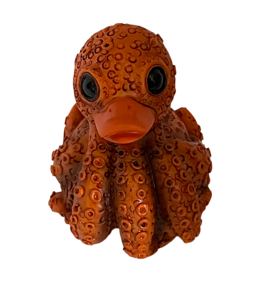 Octopus duck figurine