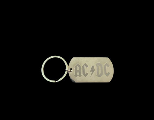 AC/DC Logo Keyring