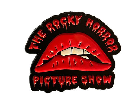 The Rocky Horror Picture Show lips pin badge