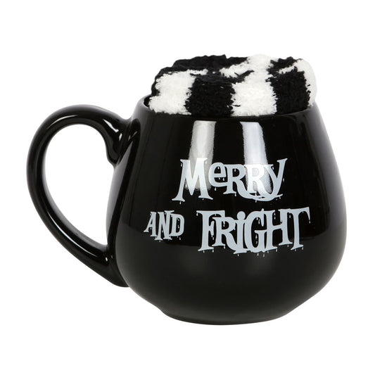 Merry and Fright Mug and Sock Set