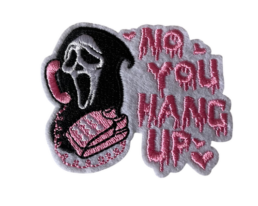 Ghostface no you hang up patch