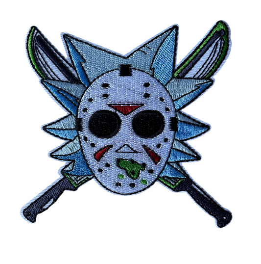 Jason with machete patch