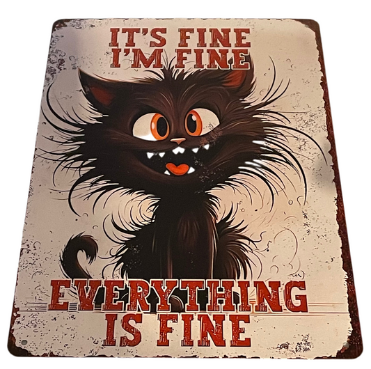 It’s fine I’m fine sign
