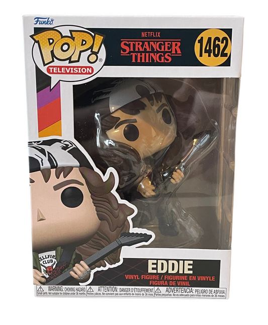 Stranger Things Eddie with Guitar Funko Pop