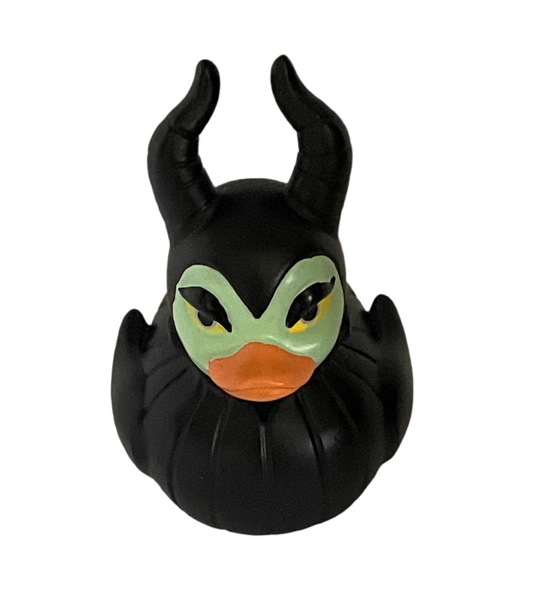 Maleficent duck figurine