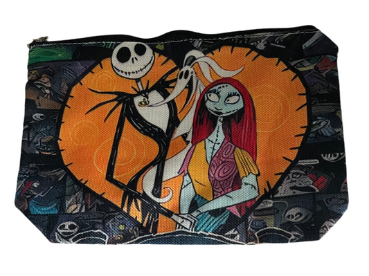 Jack, Sally and Zero make up bag