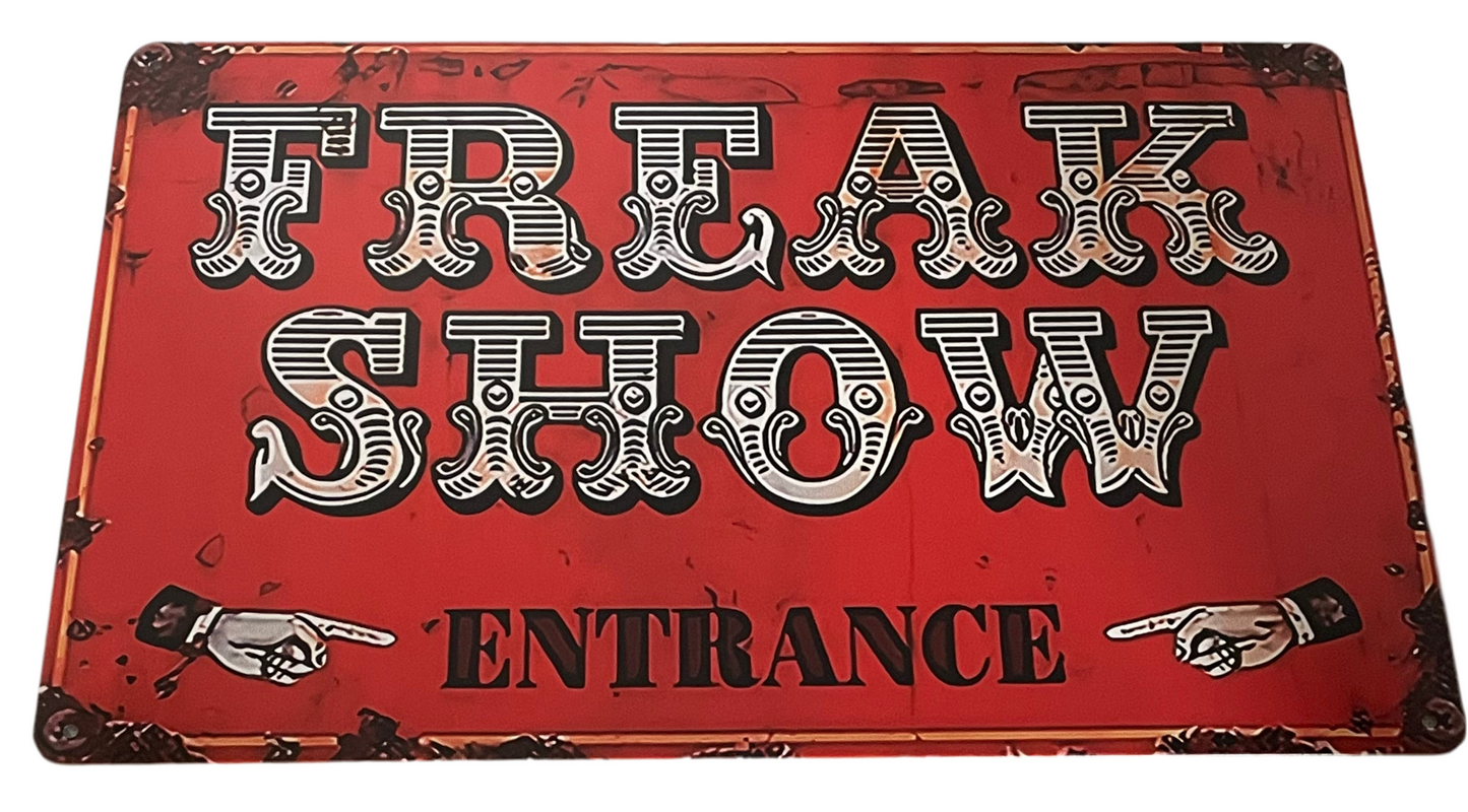 Freak Show sign