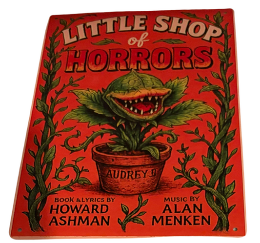 Little shop of horrors sign