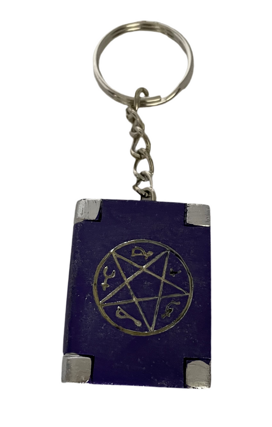 Book of spells Keyring