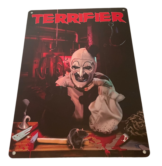 Terrifier Art the Clown Sign