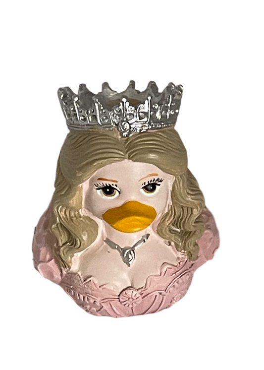 Princess duck figurine