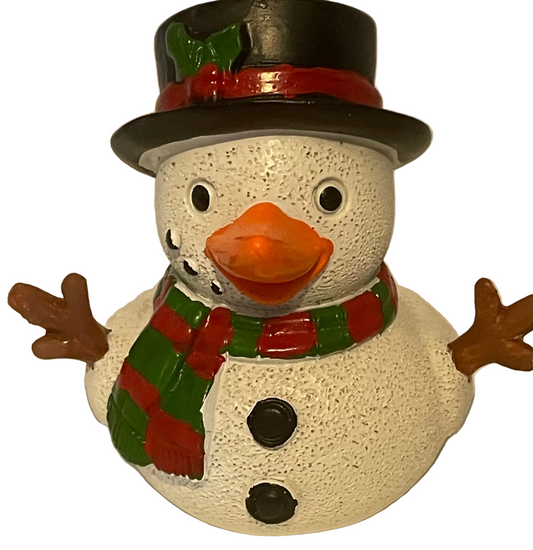 Snowman duck