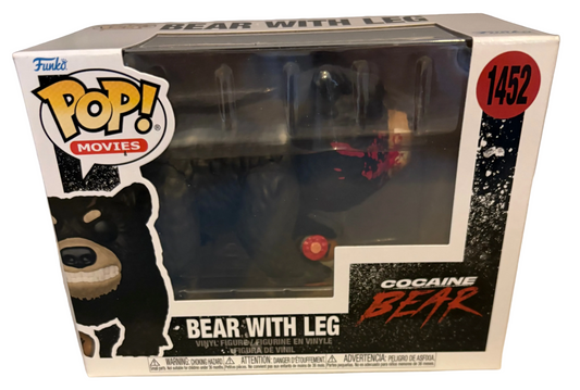 Cocaine Bear with Leg Funko Pop