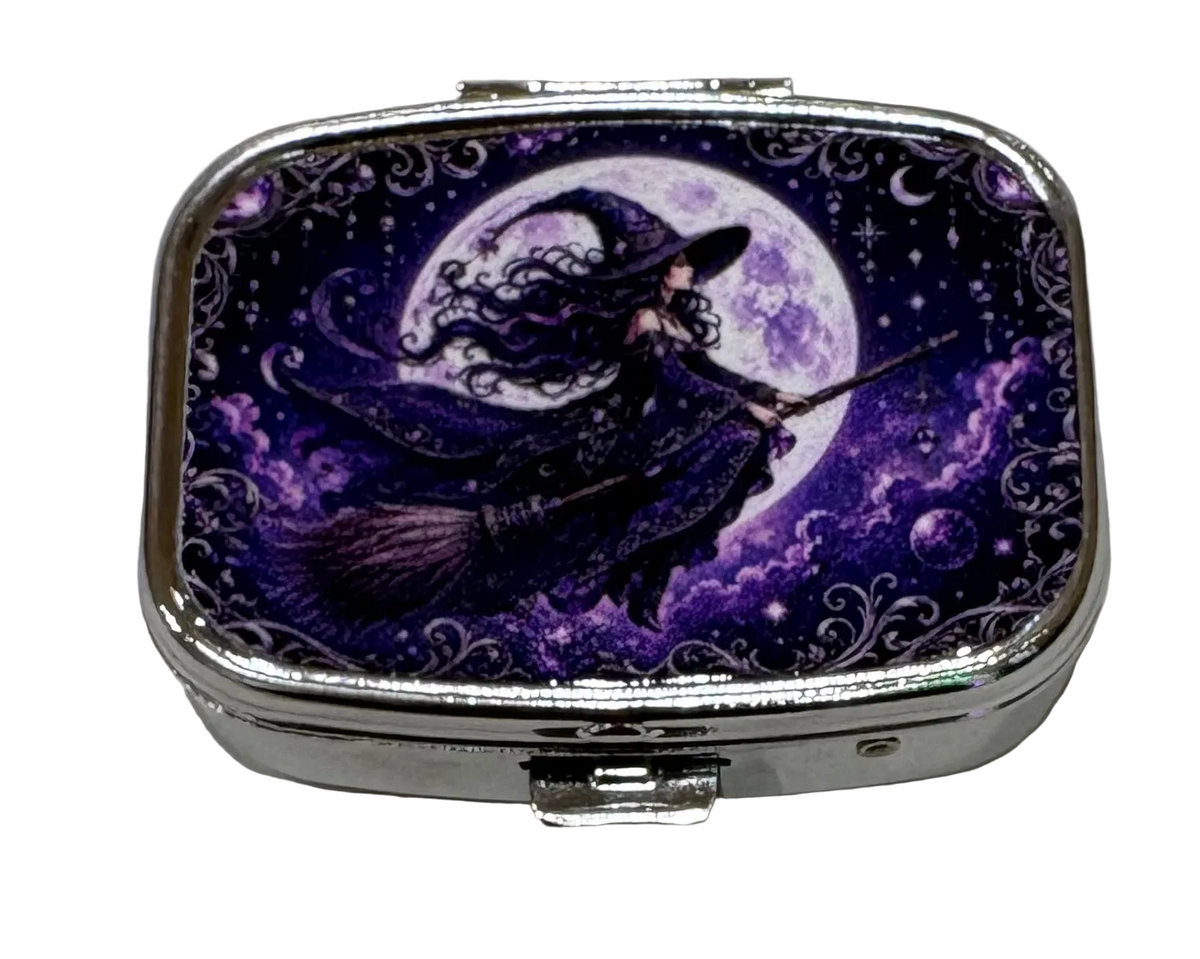 Purple witch tin