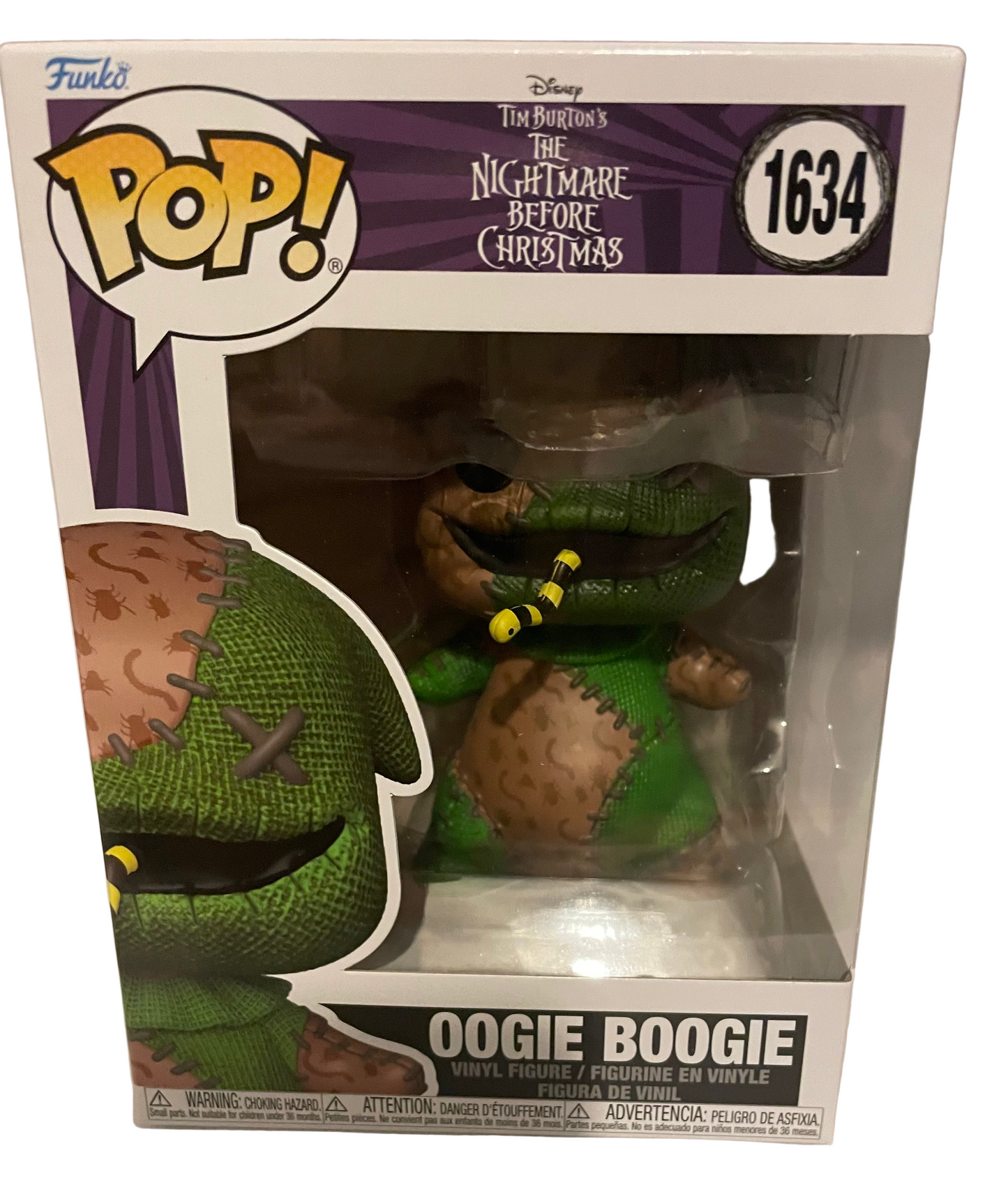 Nightmare before Christmas patchwork Oogie Boogie funko