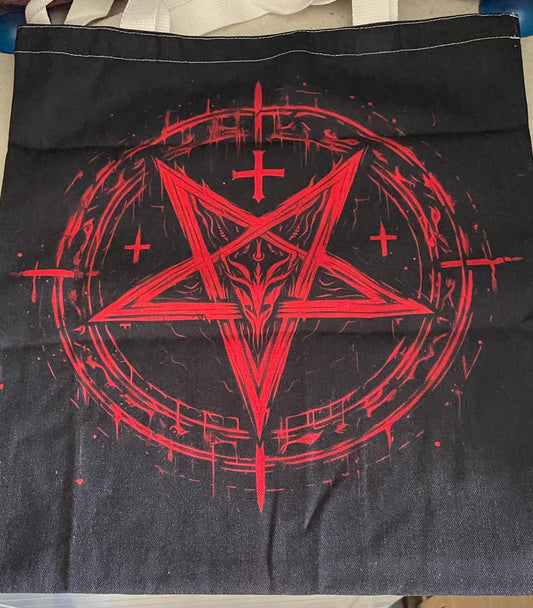 Pentagram tote bag