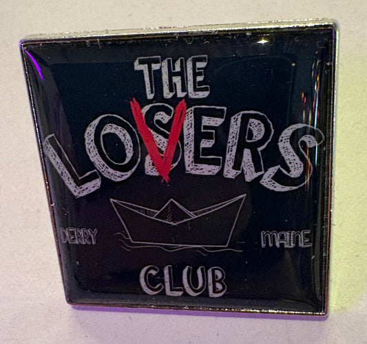 The Lovers club pin badge