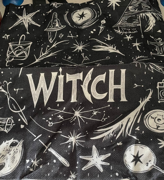 Witch tote bag