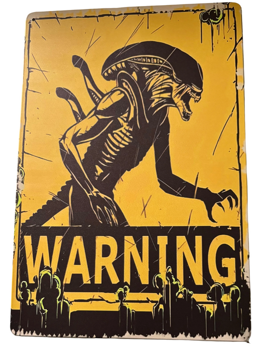 Warning Xenomorph sign