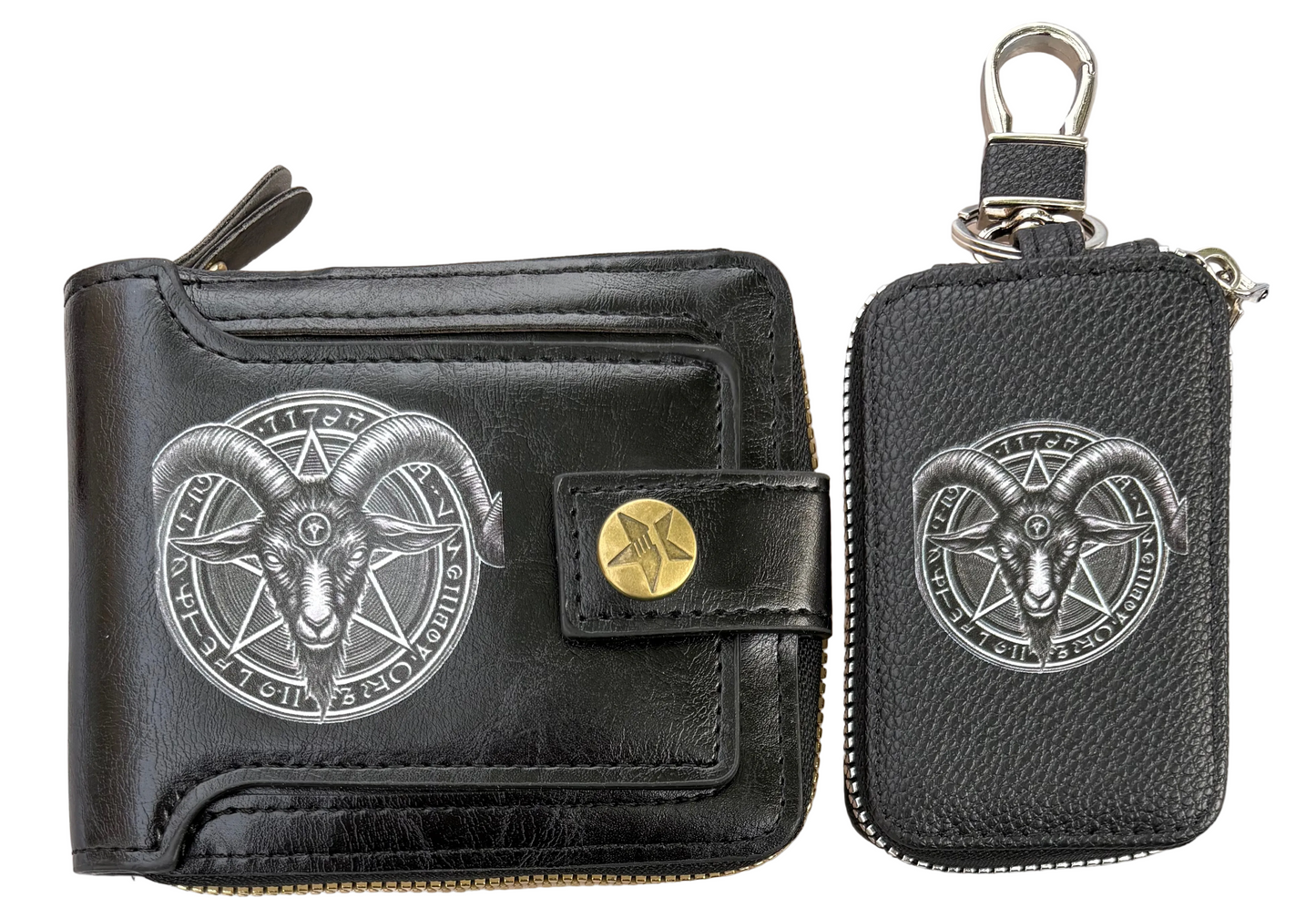 Satanic Ram Wallet and Key holder