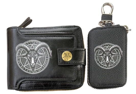 Satanic Ram Wallet and Key holder