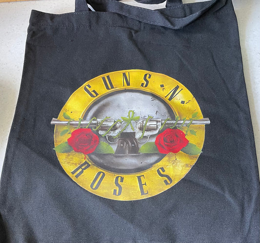 Guns N Roses tote bag