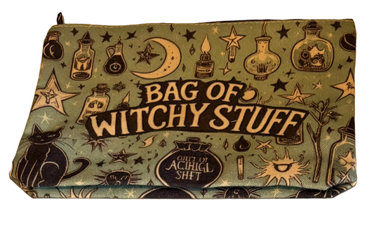 Bag of Witchy stuff make up bag