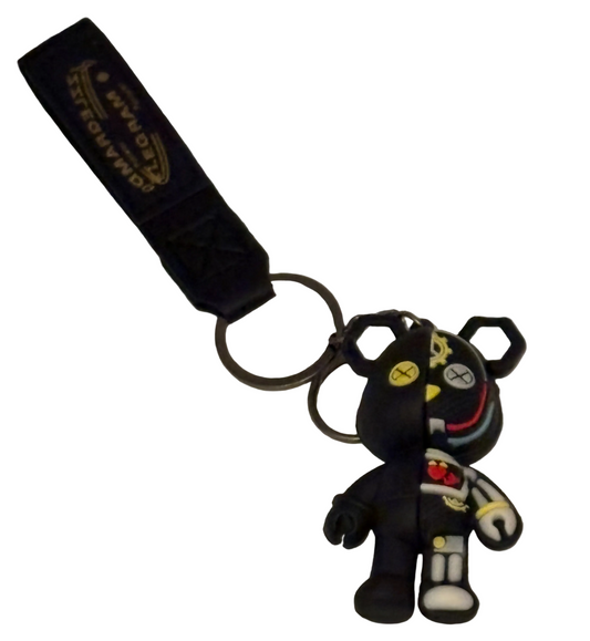 Black Bearbrick Keyring