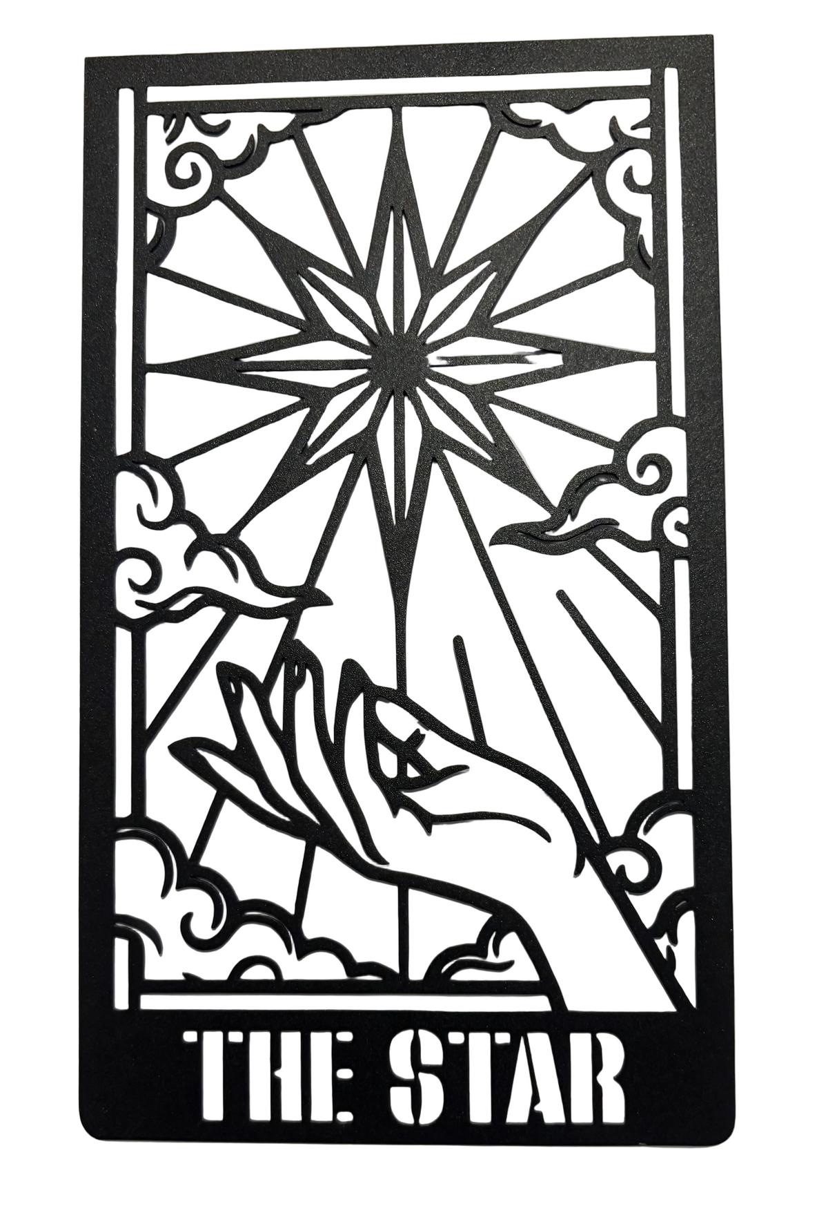 The Star metal sign