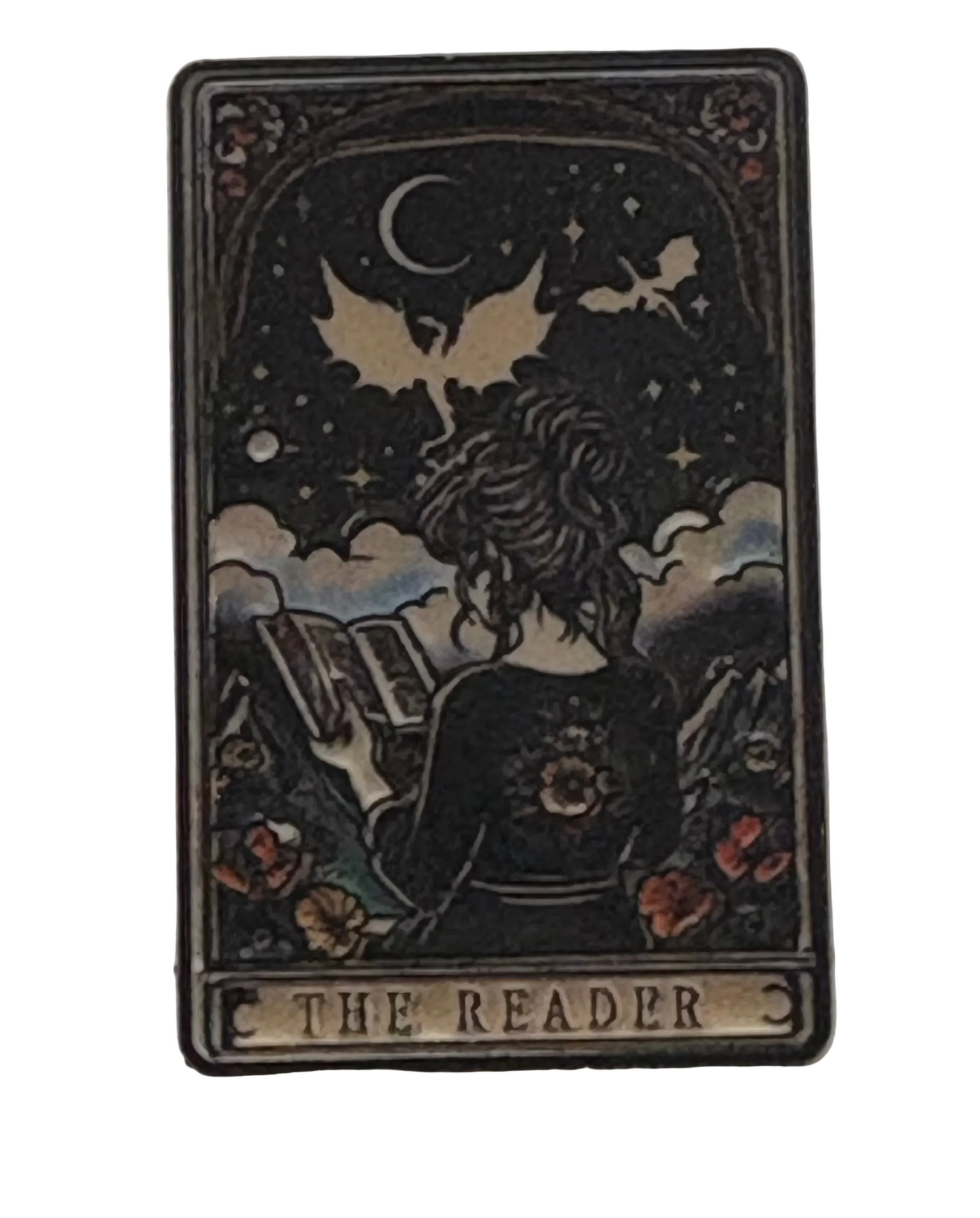 The Reader pin badge