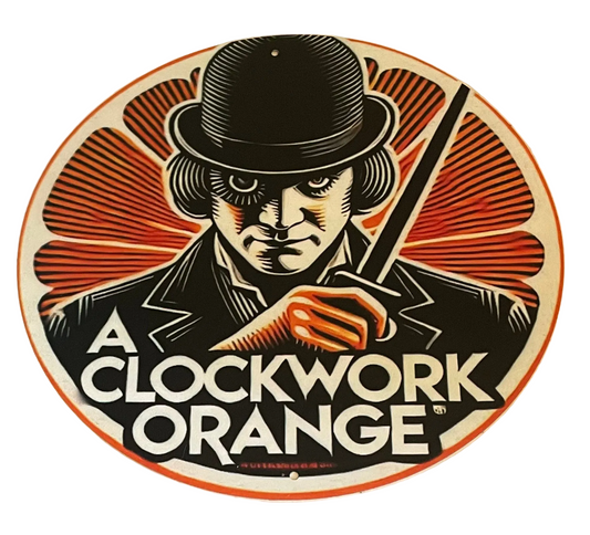 A Clockwork Orange Alex round sign