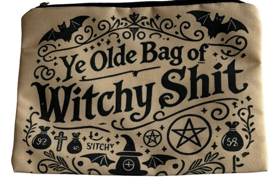 Ye Olde Bag of Witchy S**t make up bag