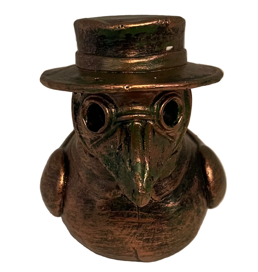 Plague Doctor duck figurine