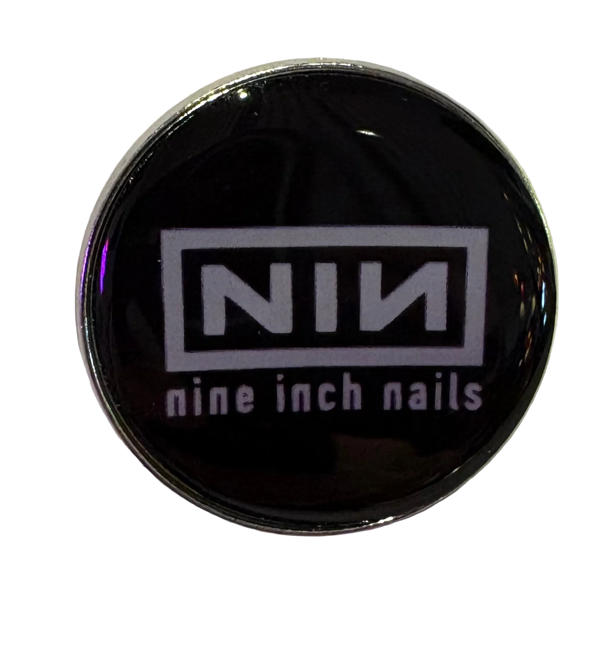 Nine inch nails pin badge