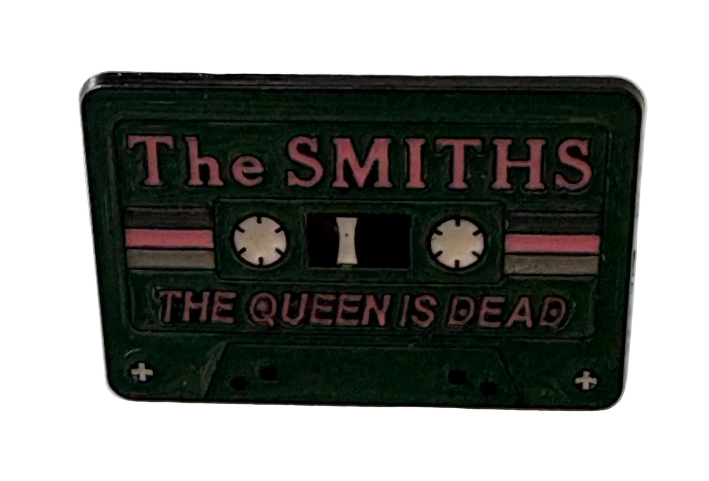 The Smiths the Queen is dead cassette pin badge