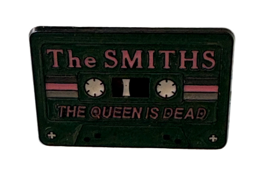 The Smiths the Queen is dead cassette pin badge