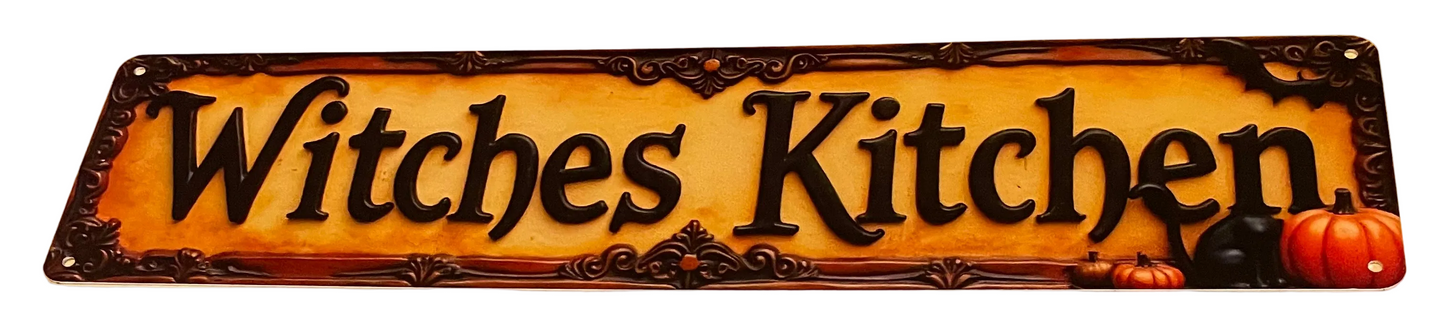 Witches kitchen design 2 sign