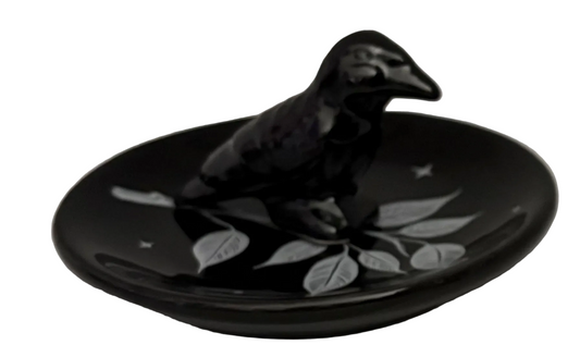 Mystic Raven trinket dish