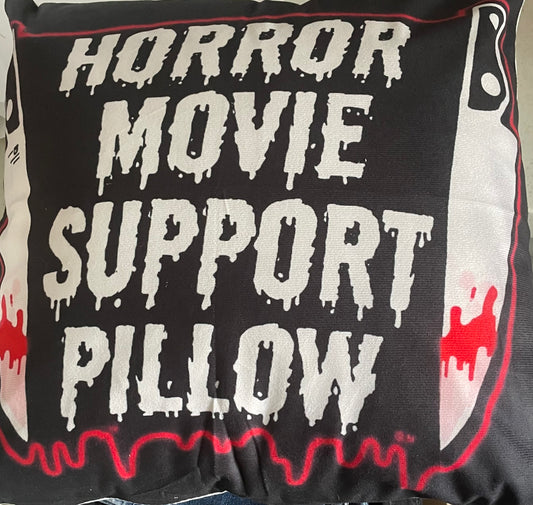 Horror movie support pillow cushion