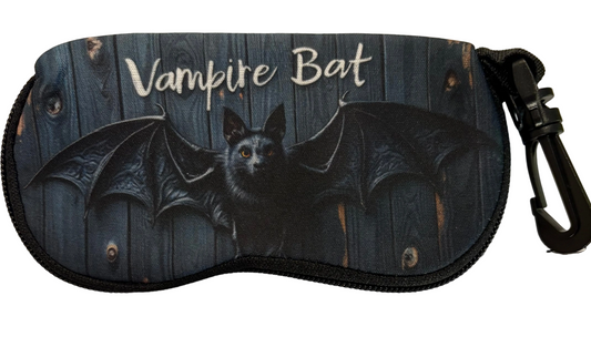 Vampire Bat soft glasses case