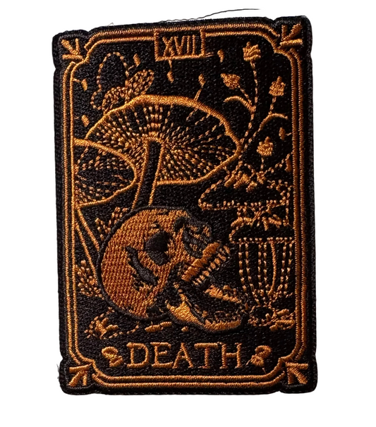 Death tarot card patch