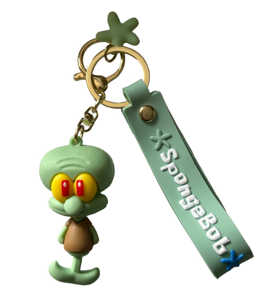 Squidward Keyring