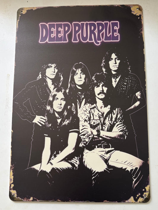 Deep Purple sign