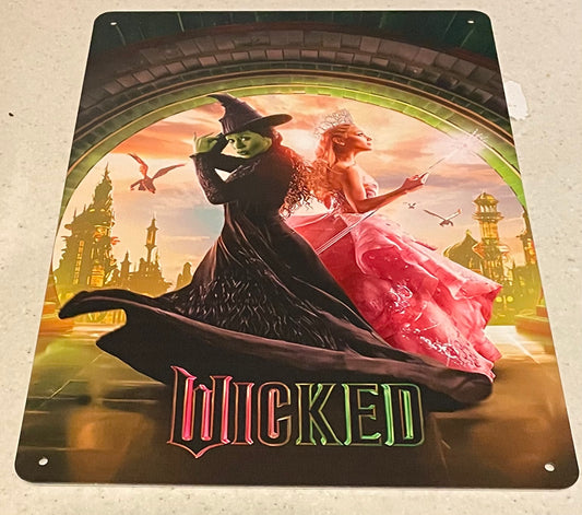 Wicked Elphaba and Glinda sign