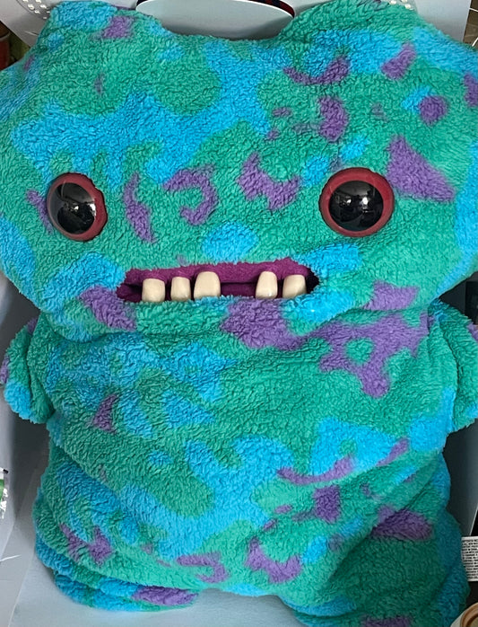 Fuggler Purple, Green and Blue 18 inch plushie