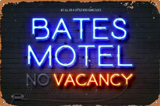 Bates Motel Vacancy Sign