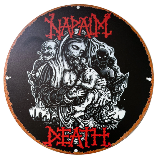 Napalm Death round sign
