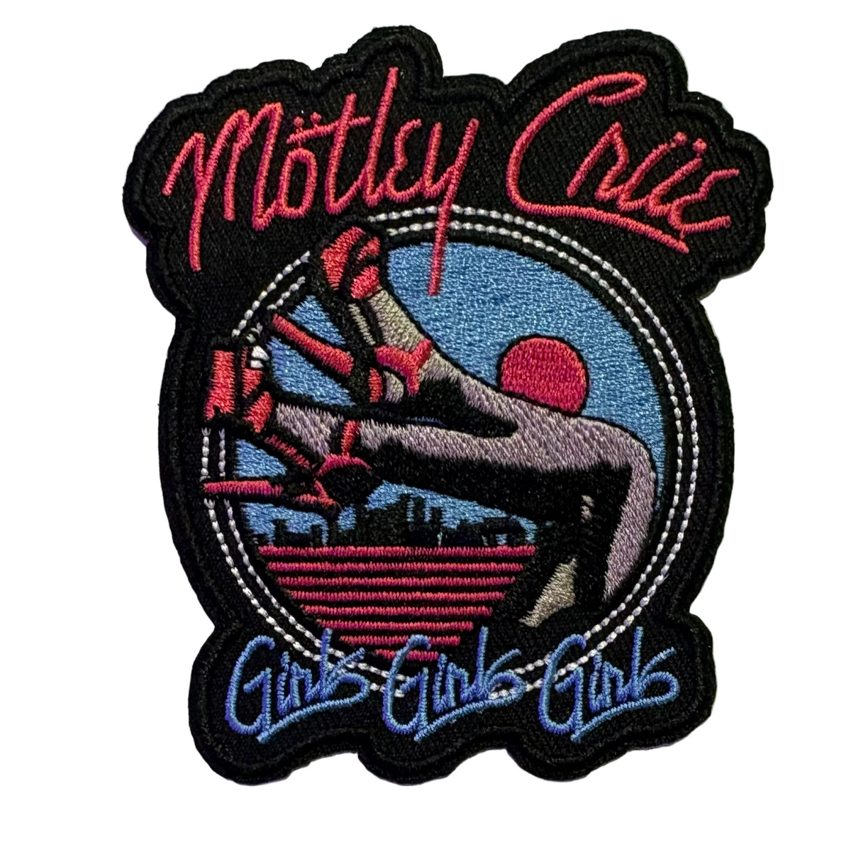 Motley Crue Girls, Girls, Girls patch