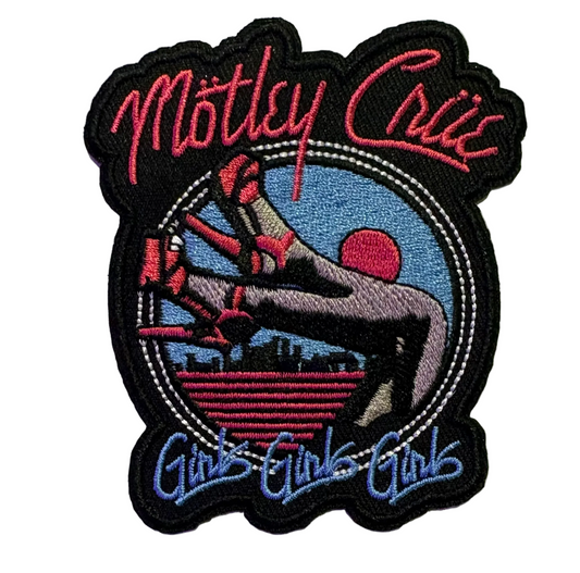 Motley Crue Girls, Girls, Girls patch