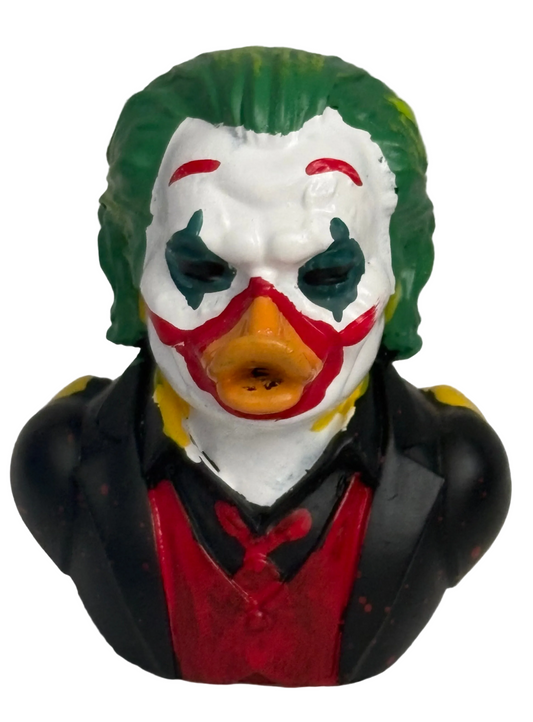 Joker duck figurine